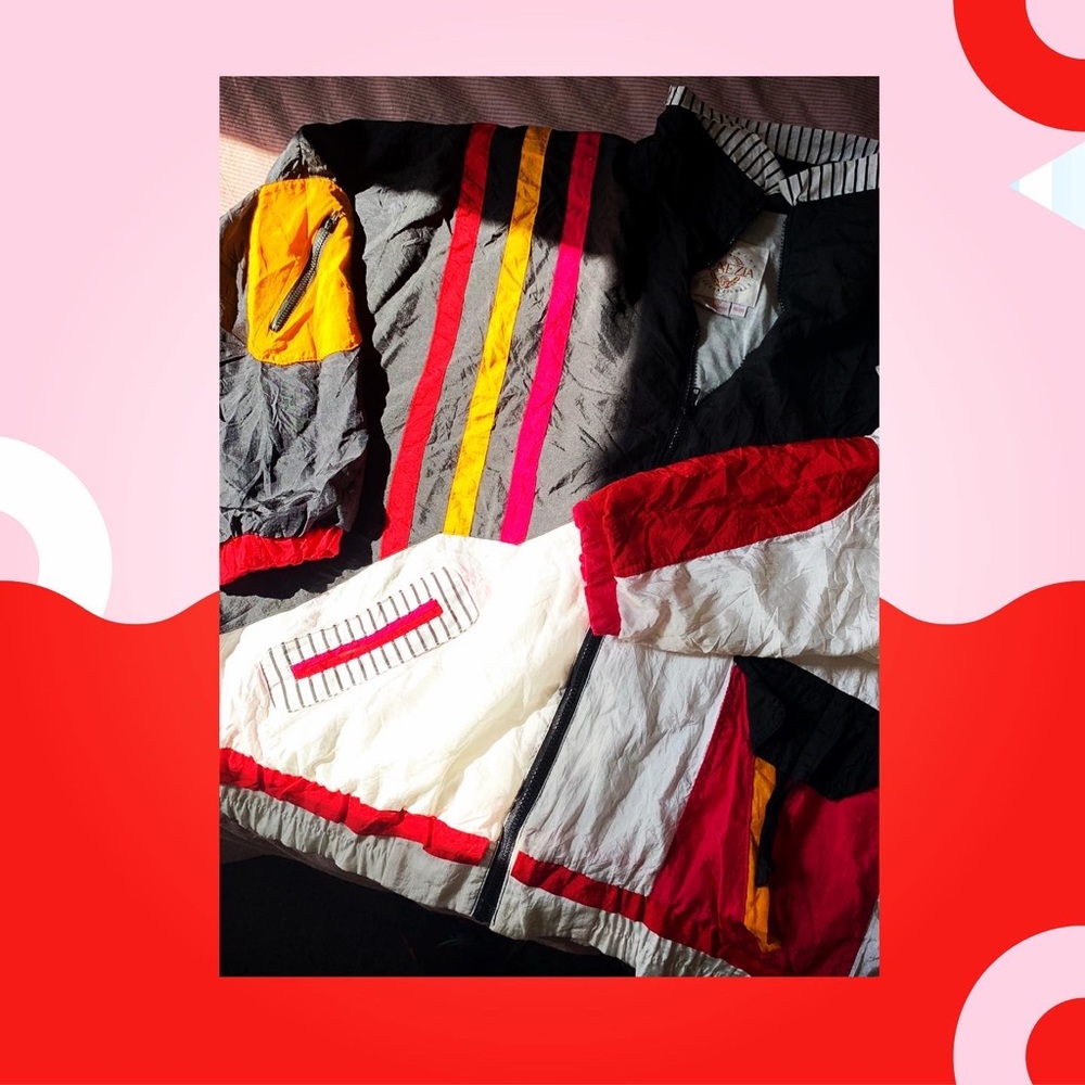 Venizia vitale 80s windbreaker